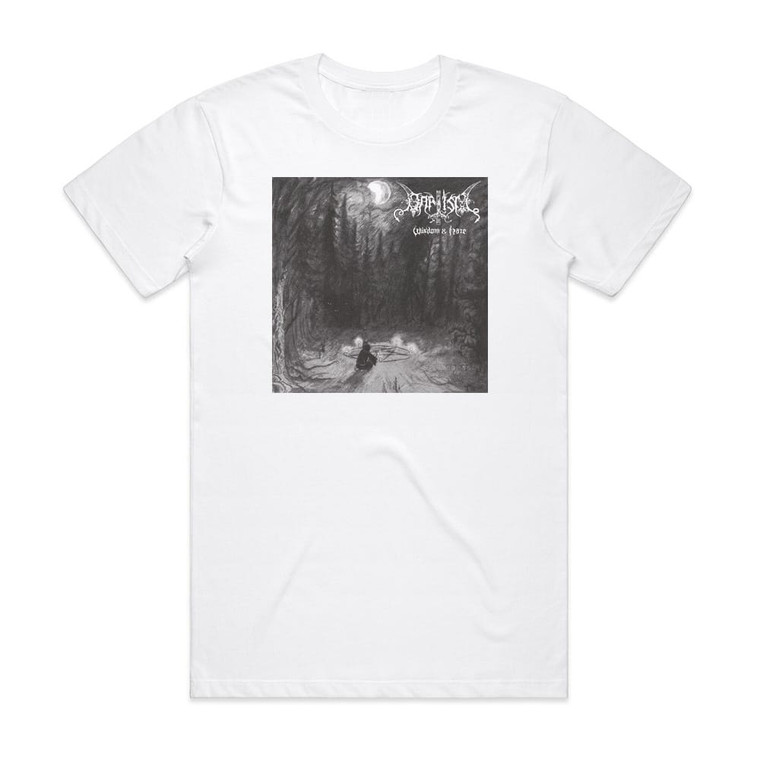 Baptism Wisdom Hate Album Cover T-Shirt White