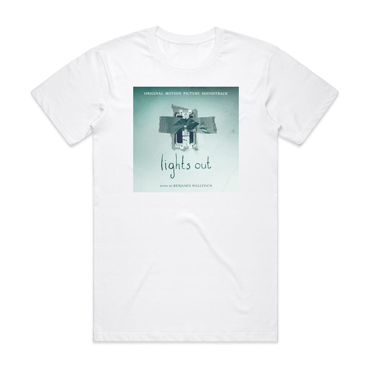 Benjamin Wallfisch Lights Out Album Cover T-Shirt White