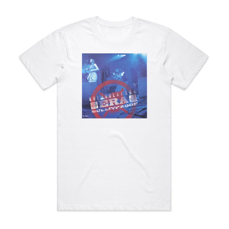 Breakbeat Era Bullitproof Album Cover T-Shirt White