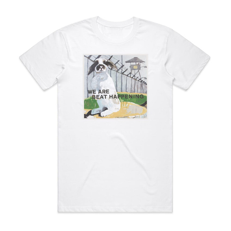 Beat Happening We Are Beat Happening Album Cover T-Shirt White