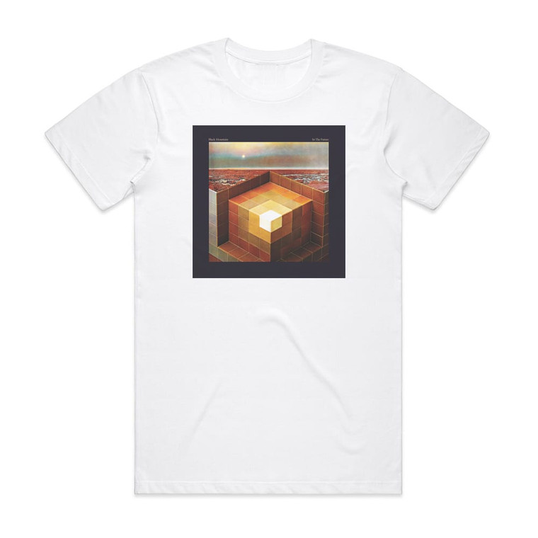 Black Mountain In The Future Album Cover T-Shirt White