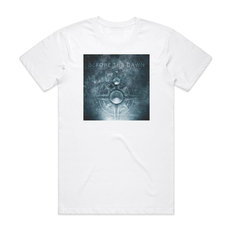 Before the Dawn Soundscape Of Silence Album Cover T-Shirt White