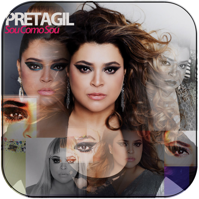 Preta Gil Sou Como Sou Album Cover Sticker