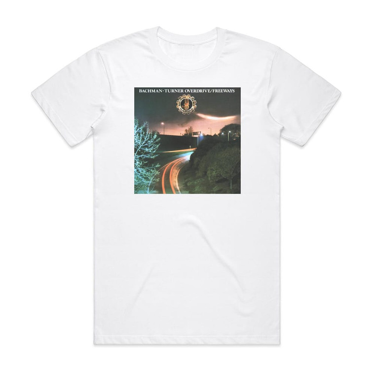 Bachman-Turner Overdrive Freeways Album Cover T-Shirt White