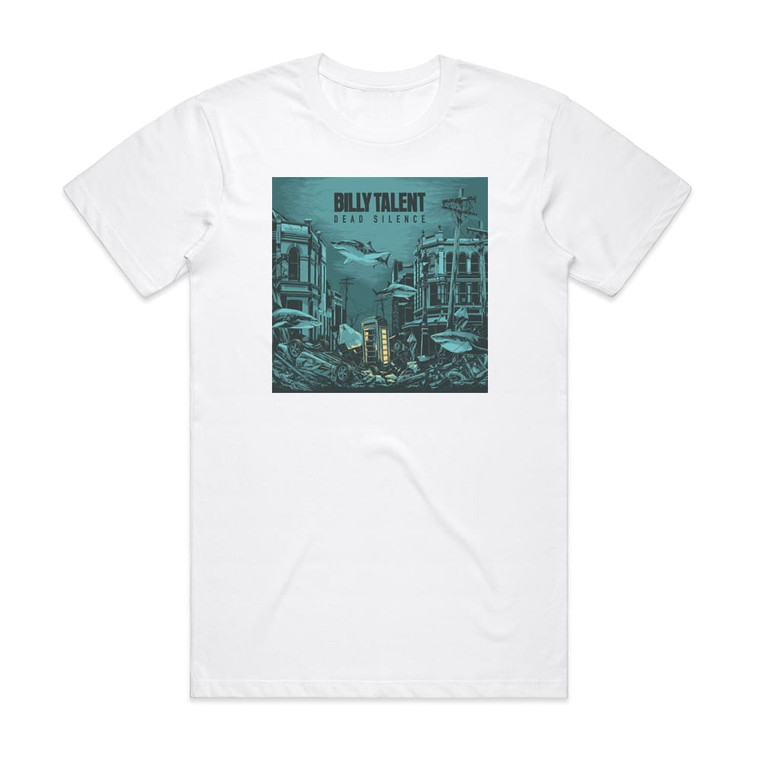 Billy Talent Dead Silence Album Cover T-Shirt White