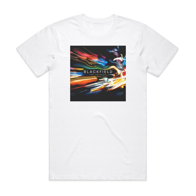 Blackfield For The Music Album Cover T-Shirt White