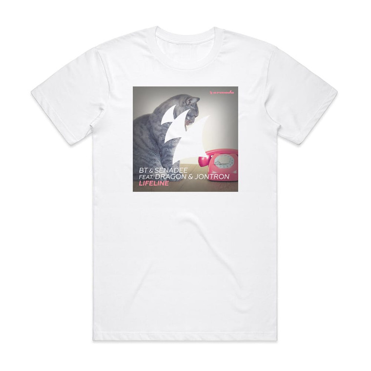 BT Lifeline Album Cover T-Shirt White BT Lifeline Album Cover T-Shirt White