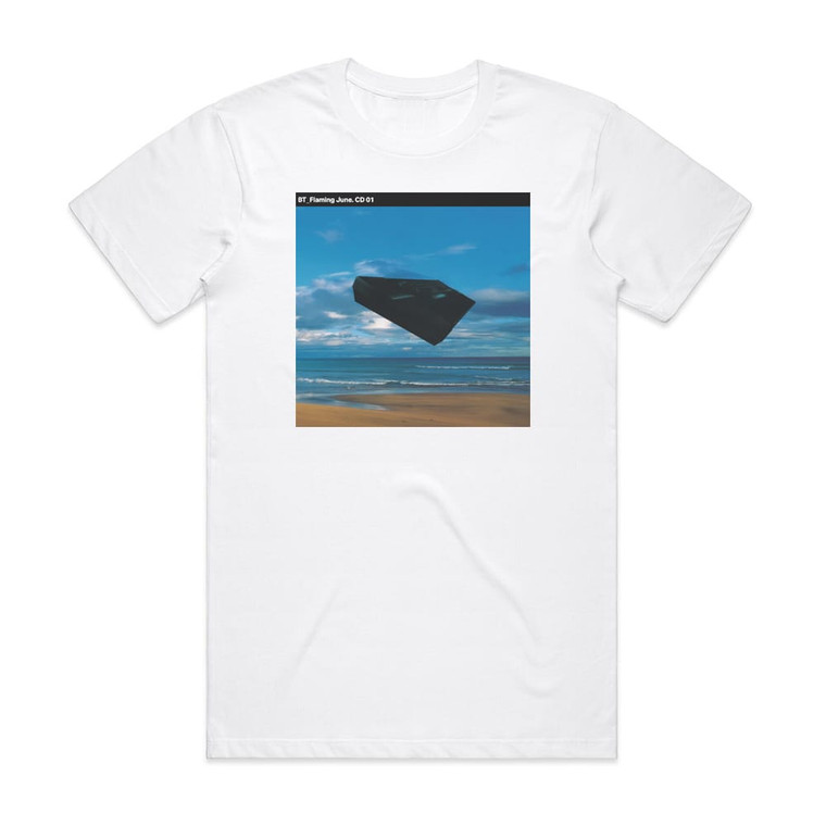 BT Flaming June 4 Album Cover T-Shirt White BT Flaming June 4 Album Cover T-Shirt White