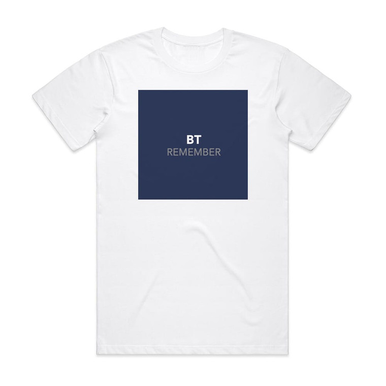 BT Remember 3 Album Cover T-Shirt White