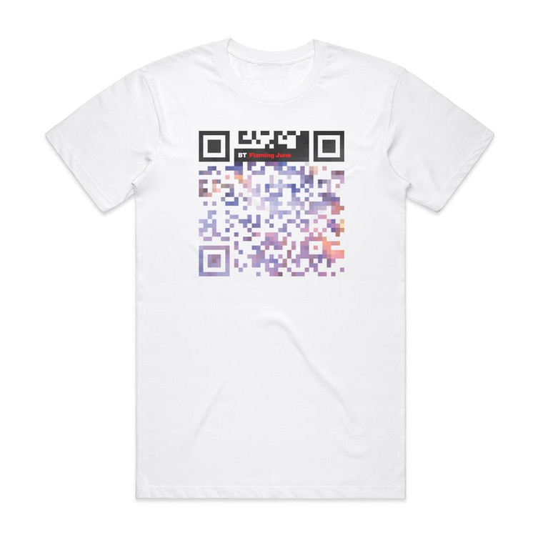BT Flaming June Album Cover T-Shirt White BT Flaming June Album Cover T-Shirt White