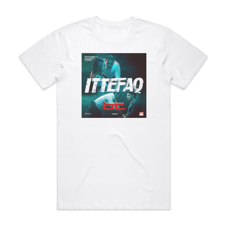 BT Ittefaq Original Motion Picture Score Album Cover T-Shirt White BT Ittefaq Original Motion Picture Score Album Cover T-Shirt White