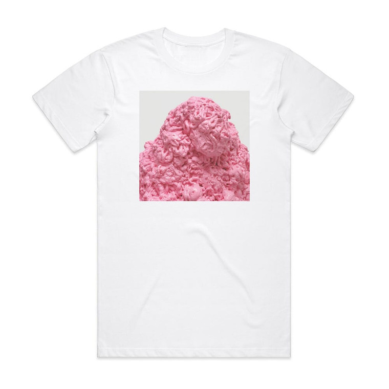 Battles Gloss Drop 1 Album Cover T-Shirt White