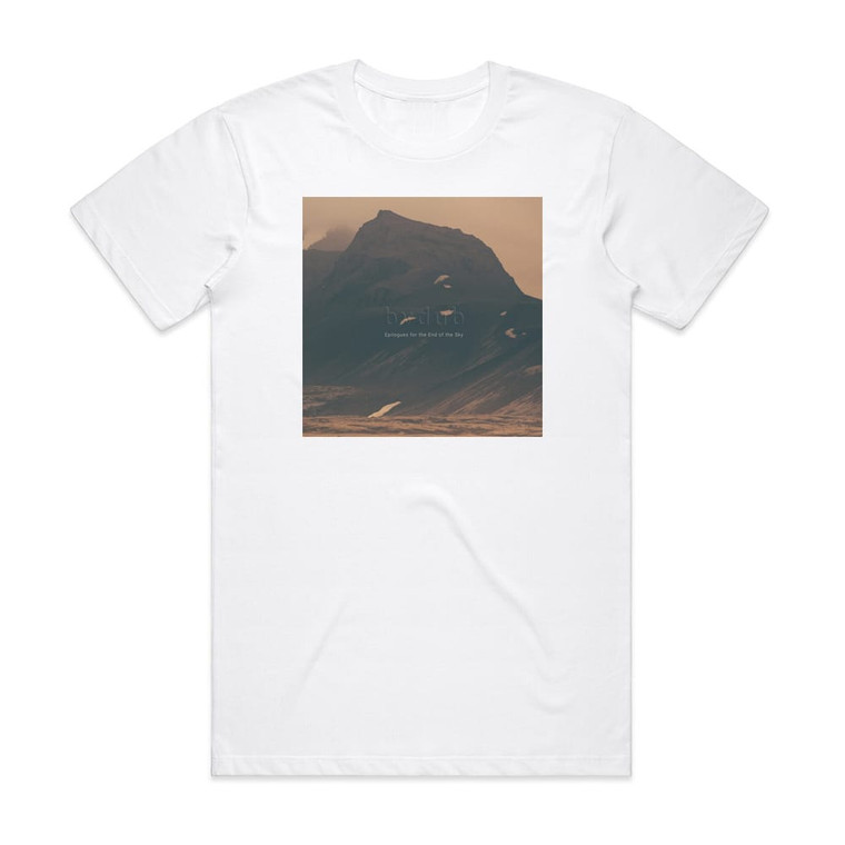 bvdub Epilogues For The End Of The Sky Album Cover T-Shirt White bvdub Epilogues For The End Of The Sky Album Cover T-Shirt White