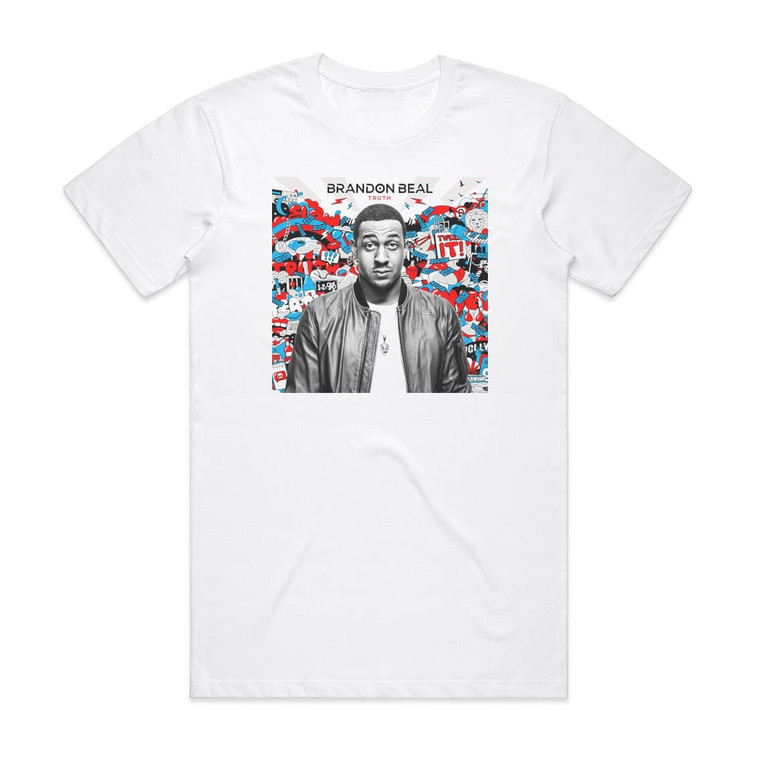Brandon Beal Truth Album Cover T-Shirt White