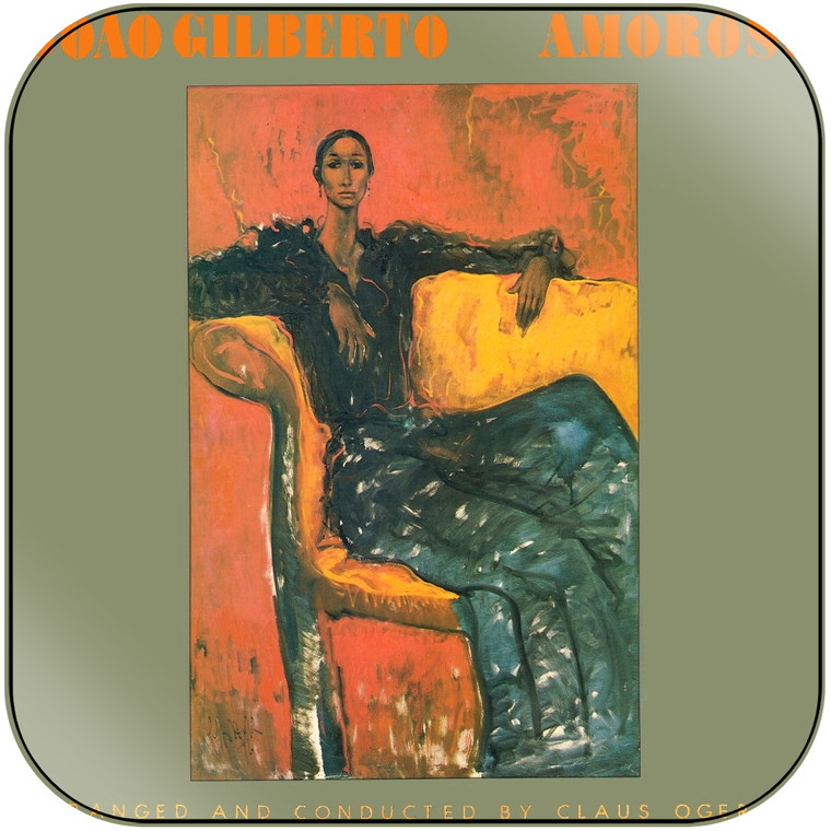 Joao Gilberto Amoroso Album Cover Sticker