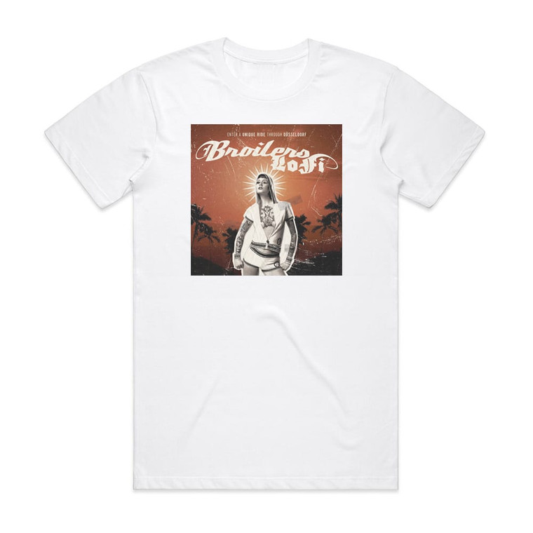 Broilers Lofi Album Cover T-Shirt White