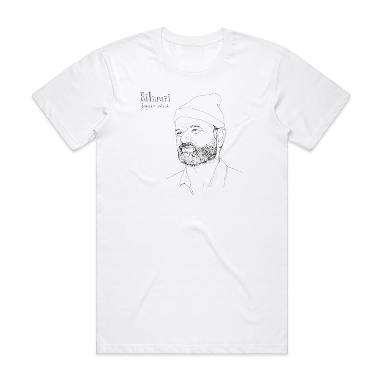 Bilmuri Jaguar Shark Album Cover T-Shirt White