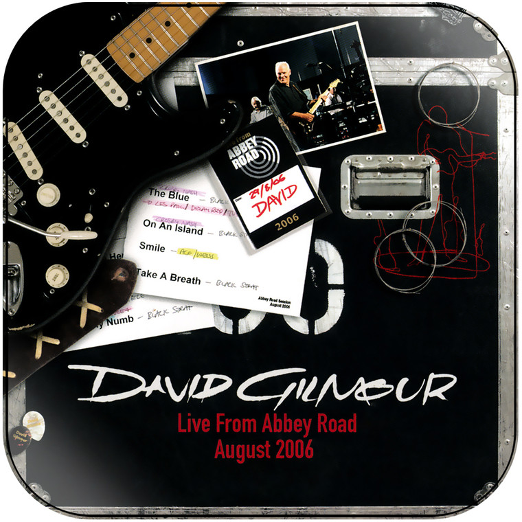 David Gilmour 4 Tracks Live From Abbey Road Album Cover Sticker