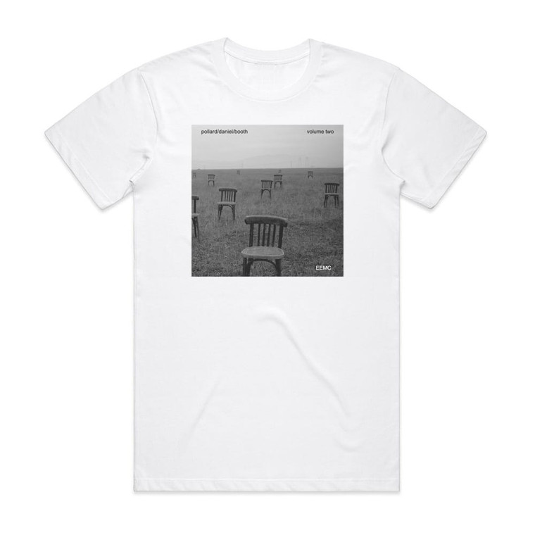 Brendan Pollard Volume Two Album Cover T-Shirt White
