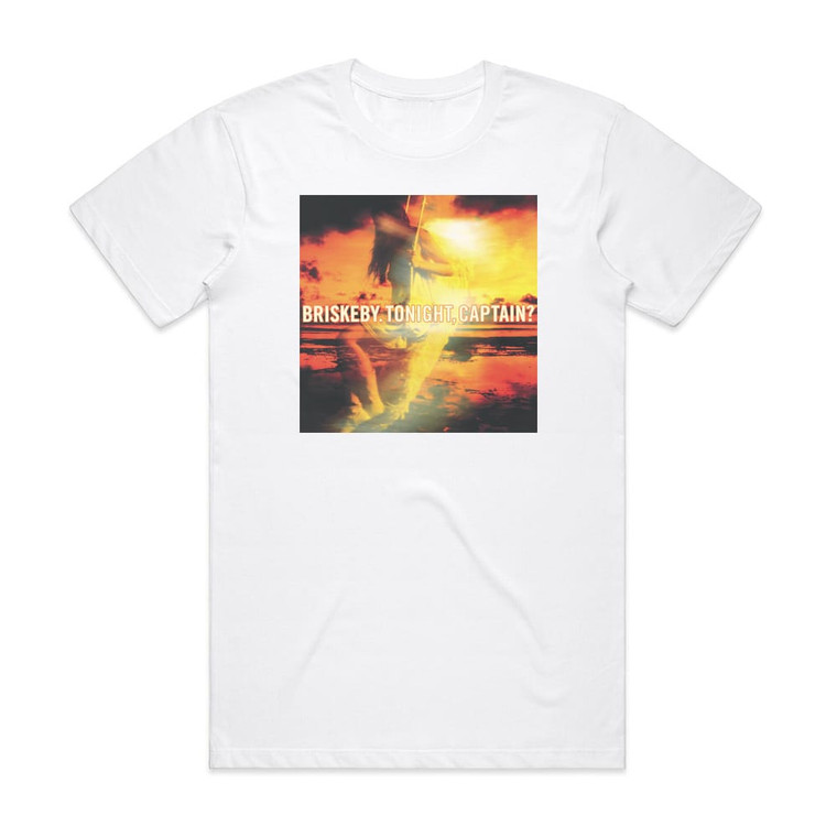 Briskeby Tonight Captain Album Cover T-Shirt White