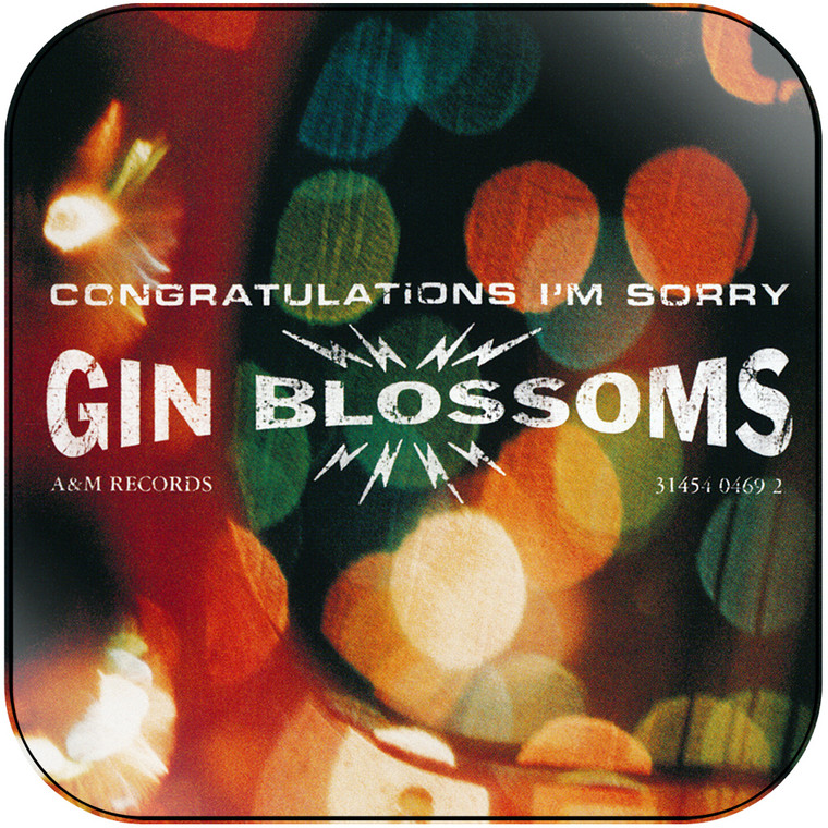 Gin Blossoms Congratulations Im Sorry Album Cover Sticker