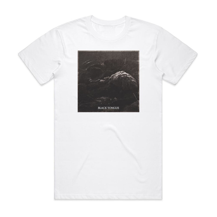 Black Tongue Falsifier Album Cover T-Shirt White