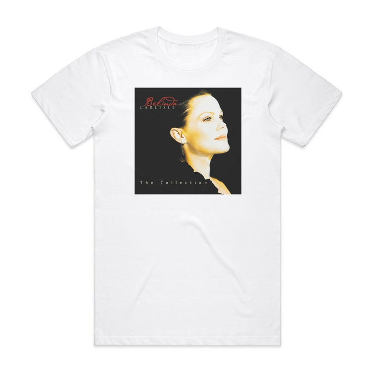 Belinda Carlisle The Collection 1 Album Cover T-Shirt White
