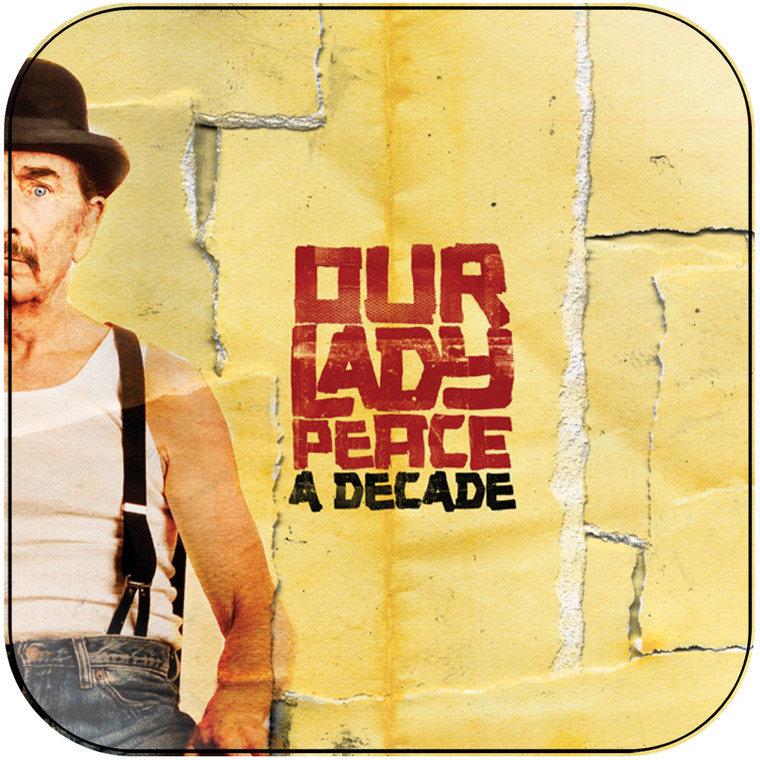 Our Lady Peace A Decade Album Cover Sticker