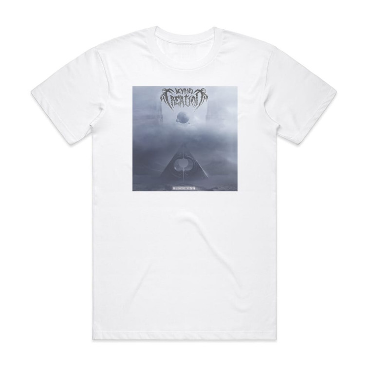 Beyond Creation Algorythm 2 Album Cover T-Shirt White Beyond Creation Algorythm 2 Album Cover T-Shirt White