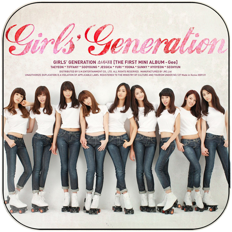 Girls Generation Gee-2 Album Cover Sticker