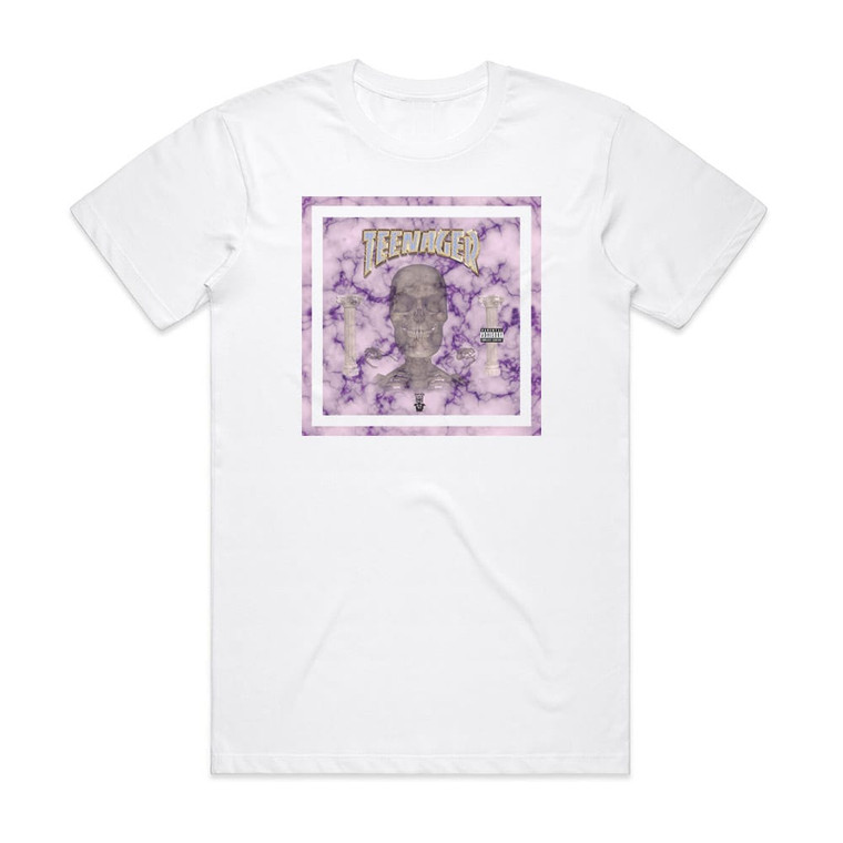 Bones Teenager Album Cover T-Shirt White