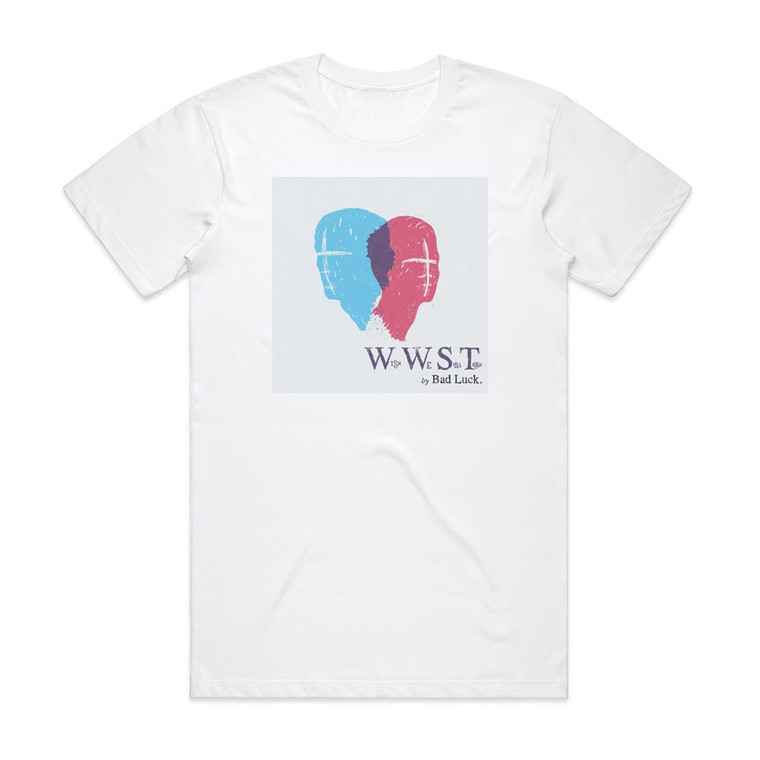 Bad Luck Wish We Still Talked Album Cover T-Shirt White
