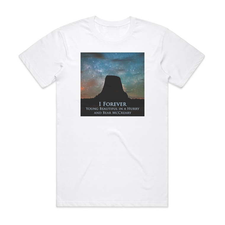 Bear McCreary I Forever Album Cover T-Shirt White