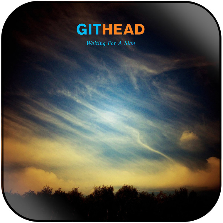 Githead Waiting For A Sign Album Cover Sticker