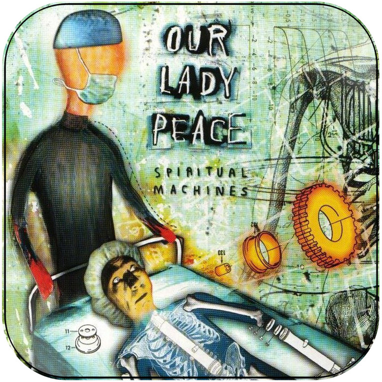 Our Lady Peace Spiritual Machines Album Cover Sticker