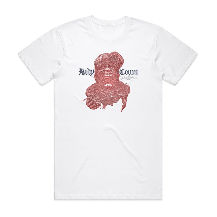 Body Count Carnivore Album Cover T-Shirt White