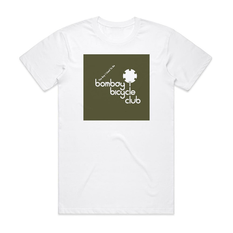 Bombay Bicycle Club The Boy I Used To Be Album Cover T-Shirt White