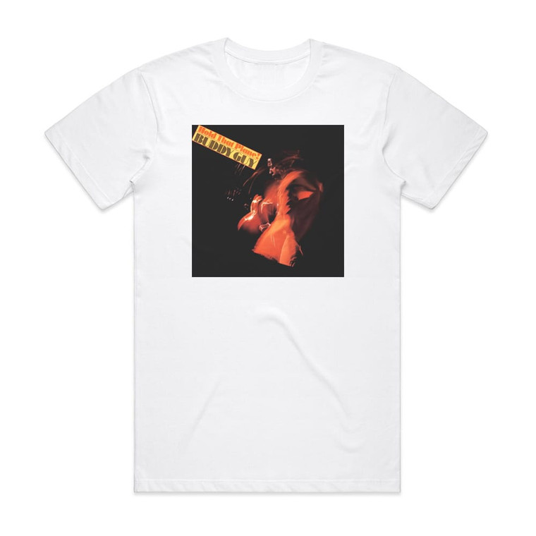 Buddy Guy Hold That Plane Album Cover T-Shirt White