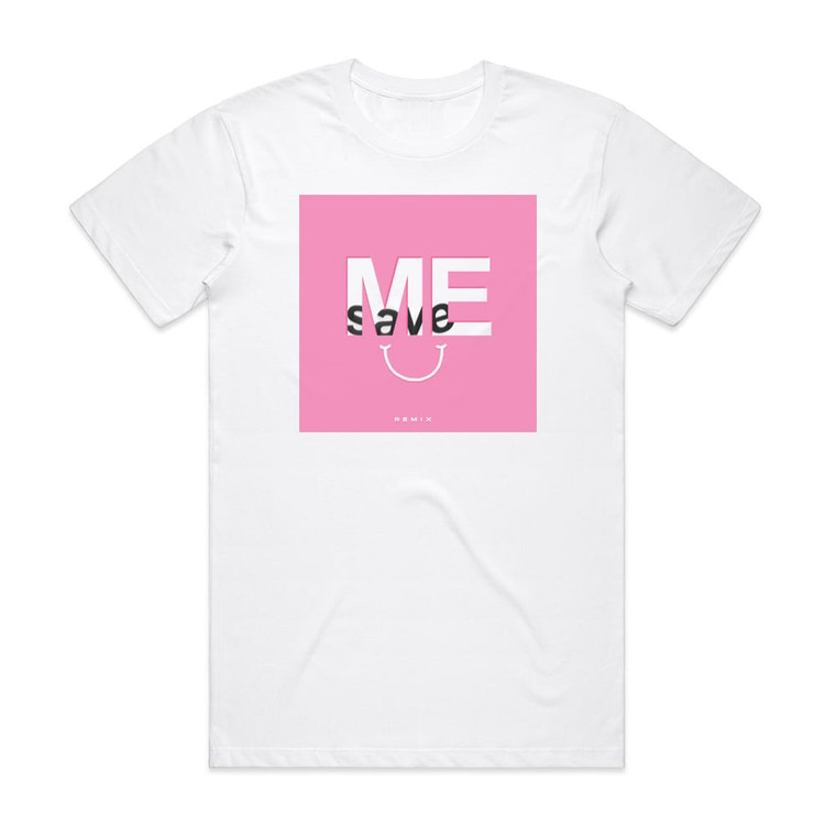 Back On Earth Save Me Remix Album Cover T-Shirt White