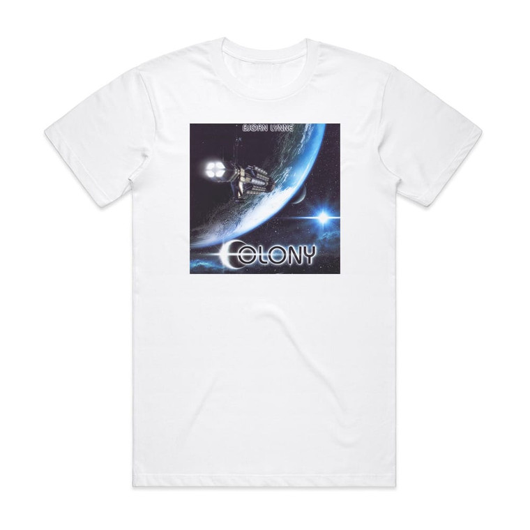 Bjorn Lynne Colony Album Cover T-Shirt White