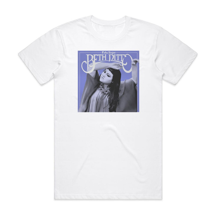 Beth Ditto Fake Sugar Album Cover T-Shirt White