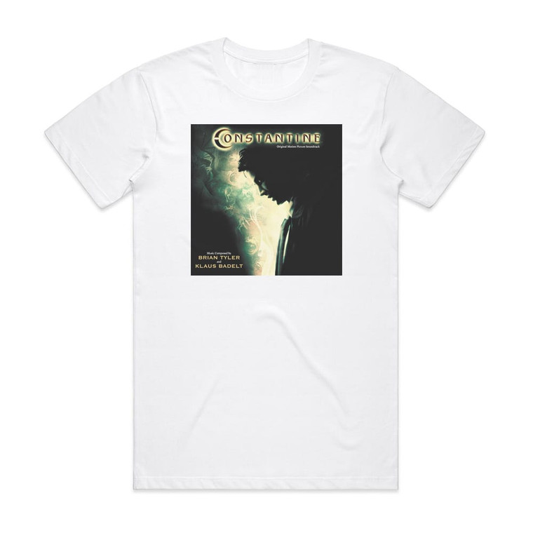 Brian Tyler Constantine Album Cover T-Shirt White
