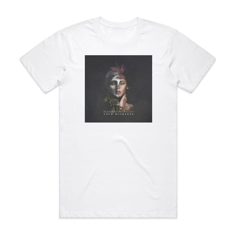 Bloodred Hourglass Your Highness Album Cover T-Shirt White Bloodred Hourglass Your Highness Album Cover T-Shirt White