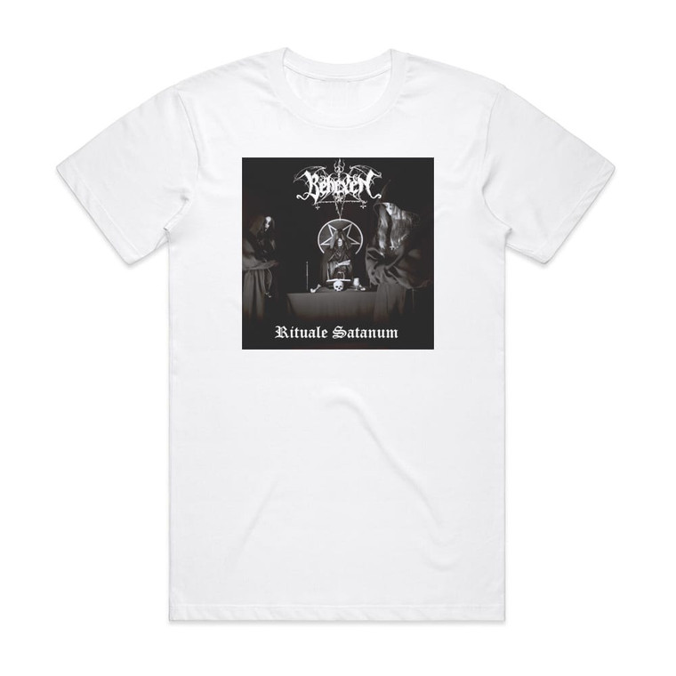 Behexen Rituale Satanum 1 Album Cover T-Shirt White