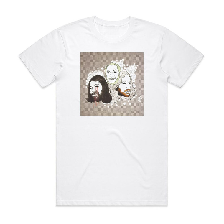 Biffy Clyro Singles 2001 2005 Album Cover T-Shirt White