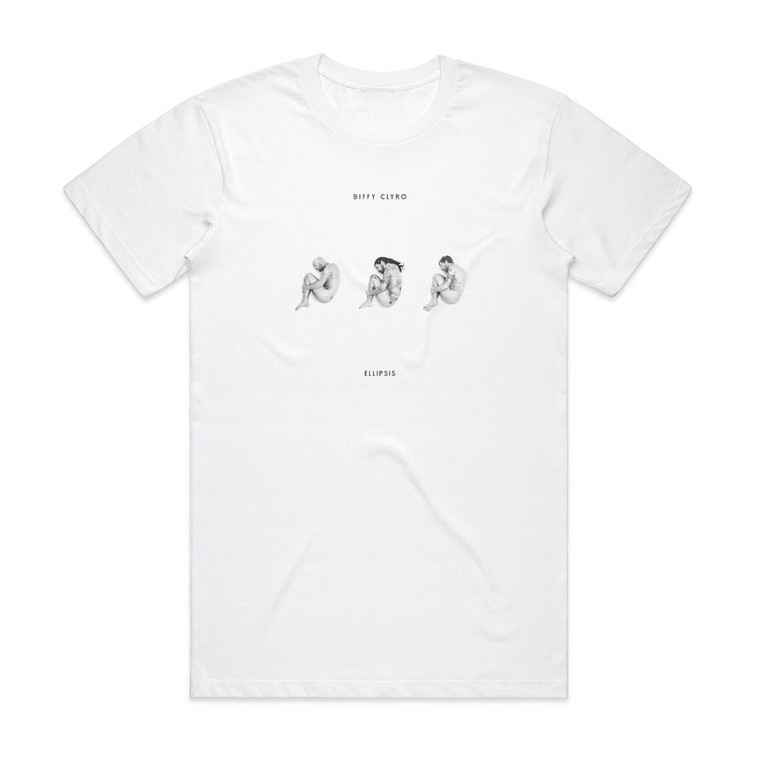 Biffy Clyro Ellipsis Album Cover T-Shirt White