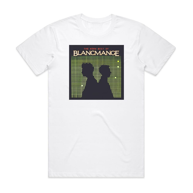 Blancmange The Very Best Of Blancmange Album Cover T-Shirt White