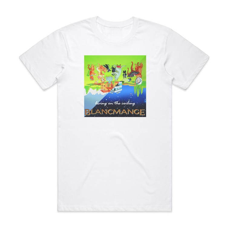 Blancmange Living On The Ceiling Album Cover T-Shirt White