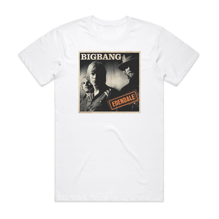 BigBang Edendale Album Cover T-Shirt White