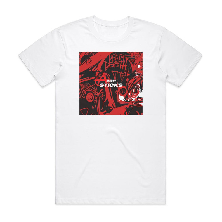BiSH Sticks Album Cover T-Shirt White